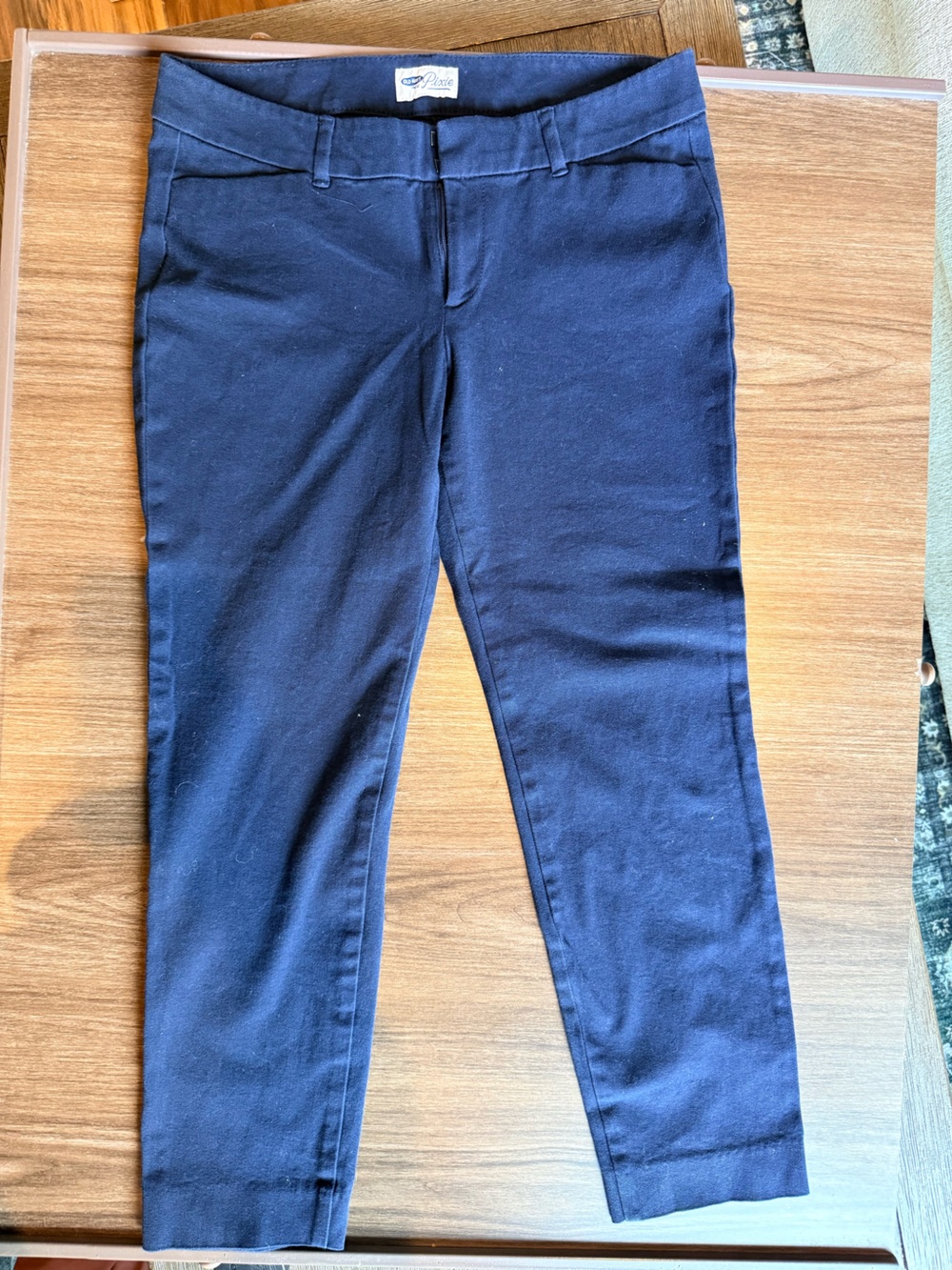 Old Navy Pixie Navy Tapered Trouser Pants